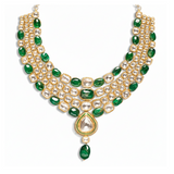 Emerald Polki Choker