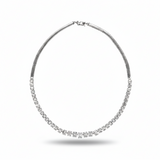 Classic Diamond Line Necklace
