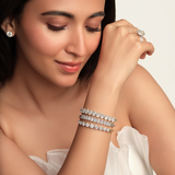 Radiance Solitaire Bangles