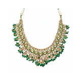Emerald Radiance Polki Necklace
