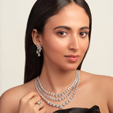 Trinity Solitaire Necklace Set