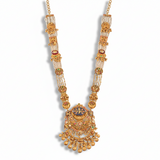 Rajwada Gold & Pearl Necklace