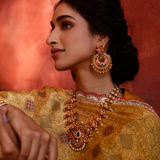 Gold and Pearl Necklace
