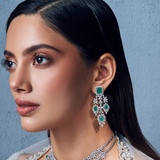 Emerald Elegance Earrings