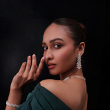 Cascade Diamond Drop Earrings