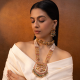 Aangan Long Gold Haar